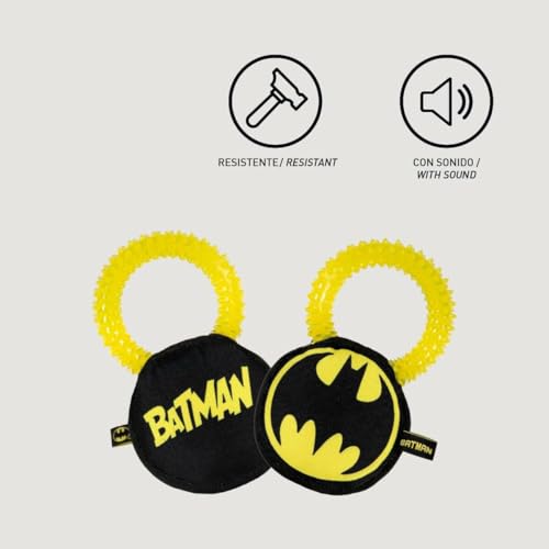 CERDÁ LIFE'S LITTLE MOMENTS - for Fan Pets Batman Hundespielzeug - Offizielle DC Comics Lizenz Mehrfarbig