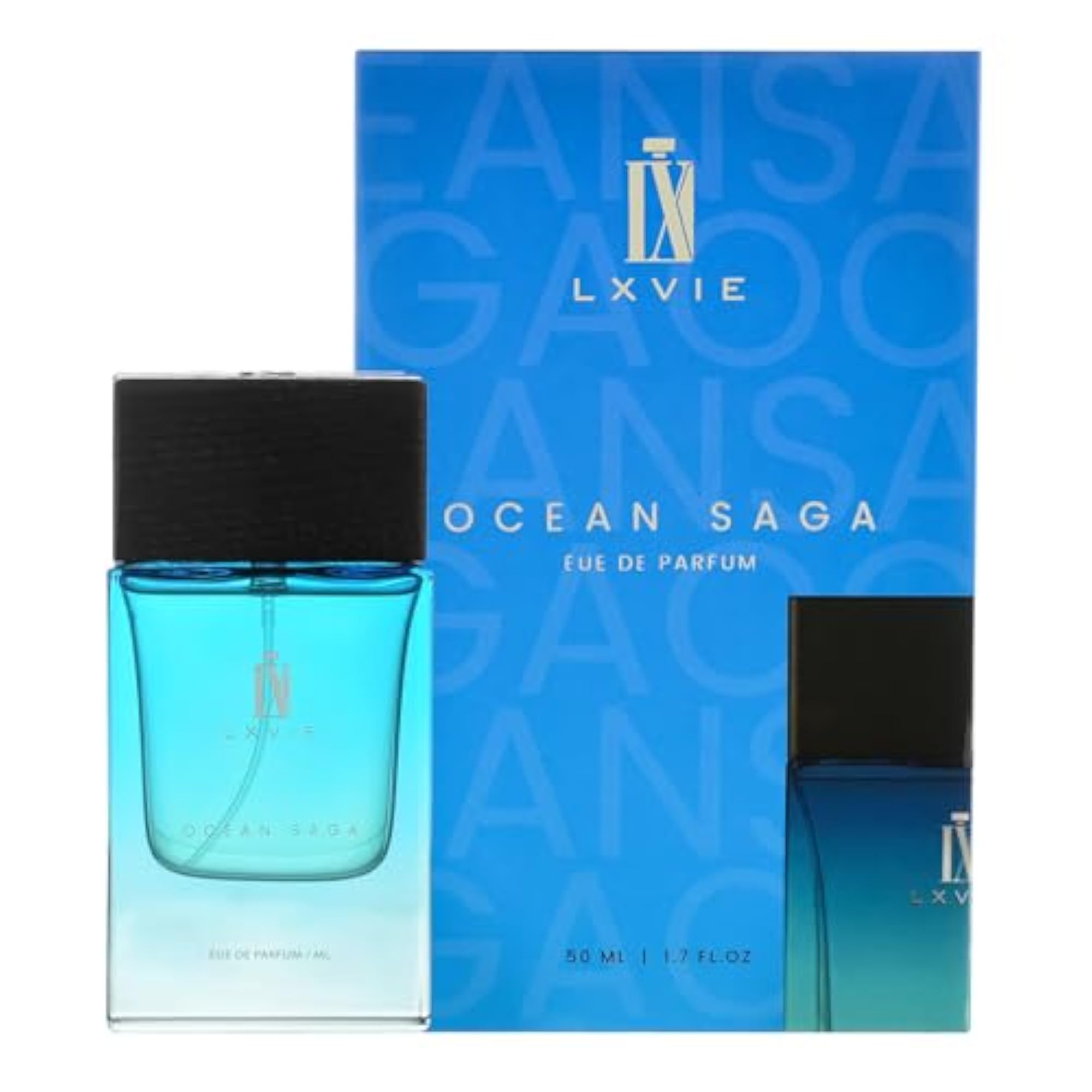 Ocean Saga Eau De Parfum, Unisex Fresh Aquatic Fragrance