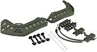 Vista 9 de ATAIRSOFT Kit de montaje en riel para casco rápido, guía de riel lateral del casco con tornillos de montaje de cordón