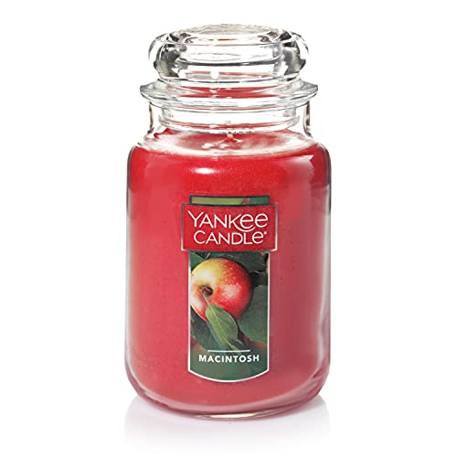 Yankee candle large jar candle, macintosh