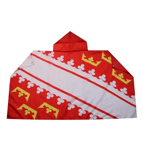 AZ FLAG Drapeau Alsace 150x90 cm - Cape Drapeau Alsacien - Province D'Alsace 100% Polyester avec Manches Intégrées - Body Flag 80g