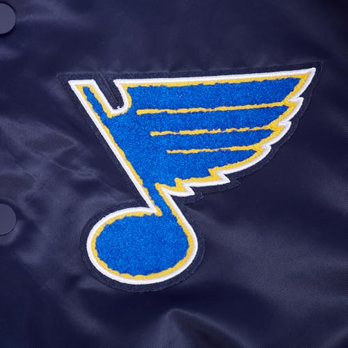 Image of Pro Standard Mens NHL Old English Satin Jacket