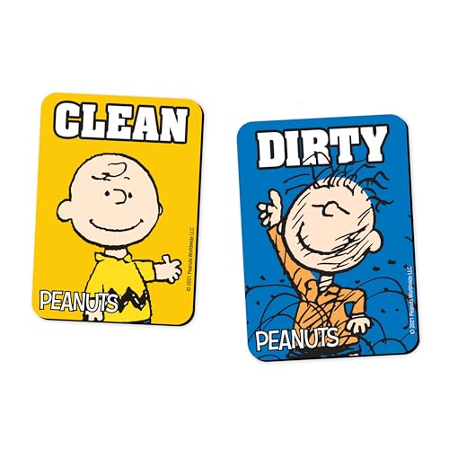 Imán para lavavajillas Peanuts Clean Dirty de AQUARIUS miniatura 1