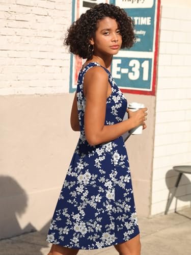 Image of CATHY 2026 Womens Casual Dress Summer Sleeveless Dresses V Neck Wrap Sexy Sundress with Pockets S-2XL