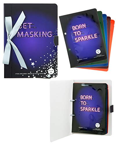 Jean Pierre Cosmetics Get Masking Book 5 Piece Facial Skin