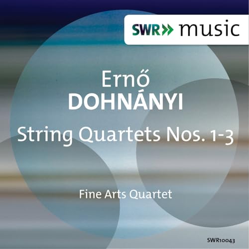 Image of Dohnányi: String Quartets Nos. 1-3
