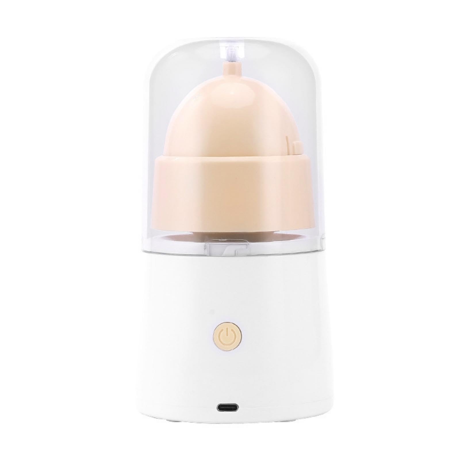 Electric Egg Shaker One-Button Egg Rotator with Dome Co | Electric Egg Shaker One-Button Rotator with Dome Cover Automatic Gadget for Home Cooks Parents Kitchen Meal Prep Yellow-image-37