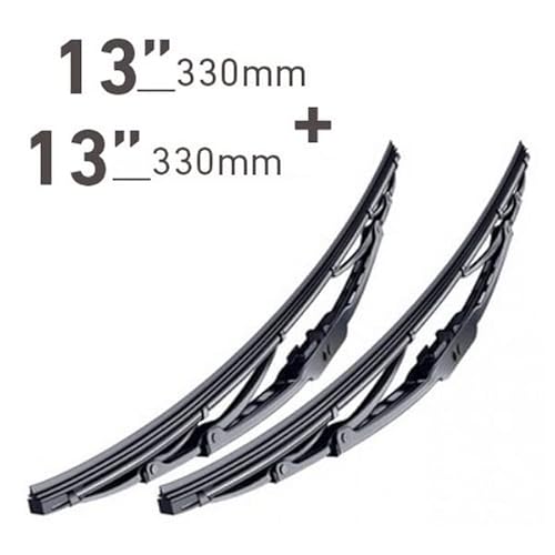 PALHETA LIMPADOR PARABRISA PAR 13+13 POLEGADAS UNIVERSAL BTR BT-1313