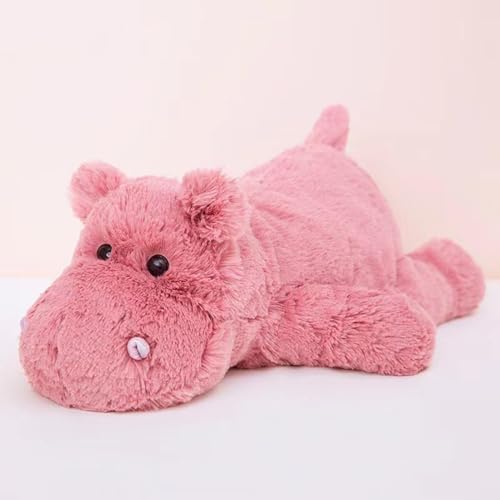 champracer Kuscheltier Rosa Nilpferd Stofftier superweiches Plüsch zum Kuscheln und Spielen, Toys Plüsch für Kinder & Erwachsene Weihnachten Geburtstagsgeschenk (35cm)