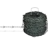 Und das Design mit Stacheln hält Tiere aus Ihrem Garten ab undvermeidet schelmisches Eindringen.Der Garten Stacheldraht wird eine ideale Wahl sowohl für diegewerbliche als auch für die private Nutzung sein.