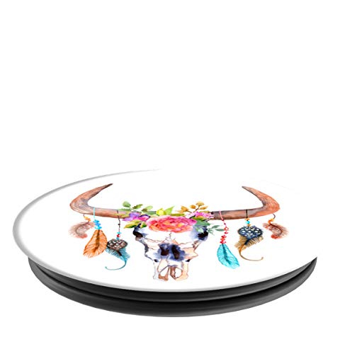 PopSockets: Collapsible Grip & Stand for Phones and Tablets - Bull Feathers