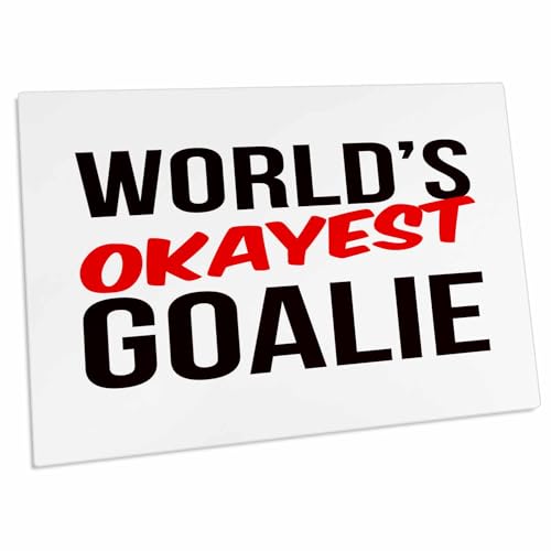 3dRose Worlds Okayest Desk Pad 58x41 cm miniatura 1