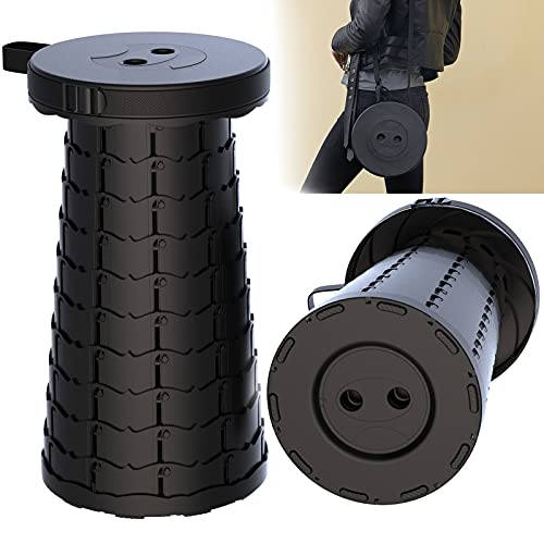 LEcylankEr Taburete Plegable Portátil para Camping Taburete Telescópico...