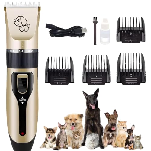 Image of Professional Animal Nail Cutter Clipper Trimmer Filer for Small, Medium and Large Dogs, Puppies, Cats and Kittens Claw Grooming Tool Set (Nail Clipper) (Hair Trimmer & Scissor Set)