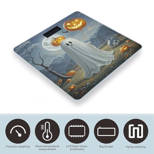 Báscula Digital de Baño Pumpkin Balloon con Pantalla LCD miniatura 3