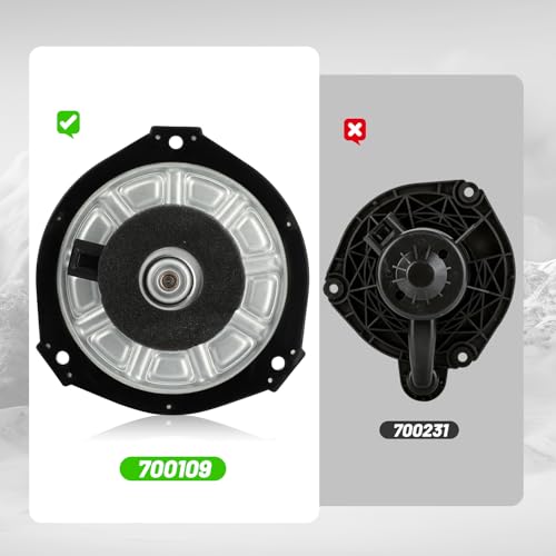 Image of 700109 AC Heater Blower Motor Fan Assembly Fit for Buick Rainier 2004-2007, for Chevy Trailblazer 2002-2005, for Gmc Envoy 2002-2005, for Saab 9-7x 2005-2007
