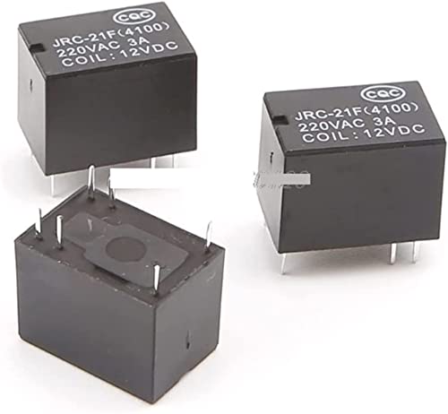 Relés la placa montaje JRC-21F mini relé de potencia 12V 6 pines