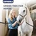 Ciphuoly Heavy-Duty Cross Ties for Horses - Adjustable Nylon Horse Trailer Ties with Strong Panic Snap & Bull Snap (59