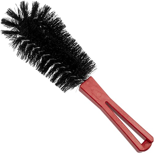 AERZETIX - C77151 - Spazzola per pulizia cerchioni di auto 220mm - manico in plastica - fili/setole in nylon