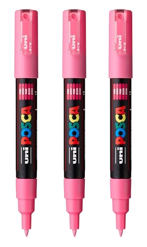 posca yCg}[J[ ɍ׃y (0.7mm) sN 3{ PC-1M