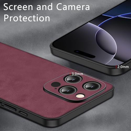 Coque pour iPhone 16 Pro Max étui en TPU antidérapant 6,9 pouces 2024