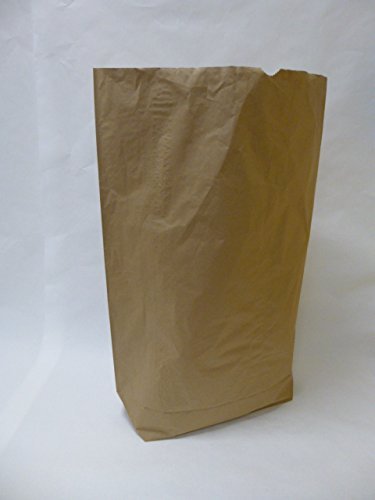 25 St. Papier-Bioabfallsäcke 120l Format 70x95x22 cm Motiv: "unbedruckt", 2lagig, mit extra Bodendeckblatt