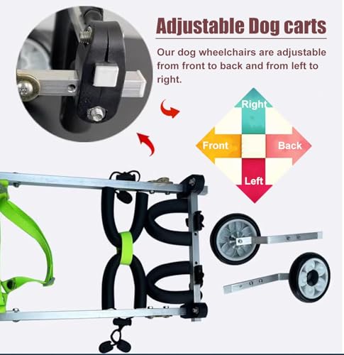 Poussette pour animaux à 2 roues pour balades au parc