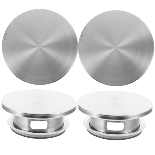 4pcs Cold Water Bottle Lid Replaceable Lid for Kettle Metal Pitcher Lid Pitcher Accessories Stainless Steel Pitcher Cover Lid for Pitcher Kitchen Pitcher Lid Water Pitcher Lid