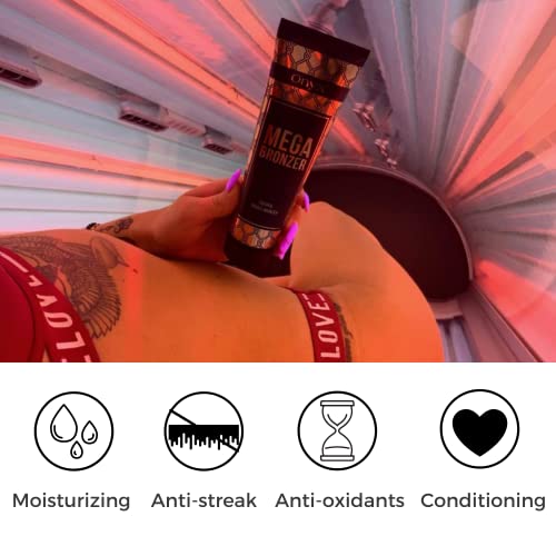 Onyx Bronzing Tanning Lotion Mega Bronzer - Advanced Double Power of Tan - Afbeelding 6