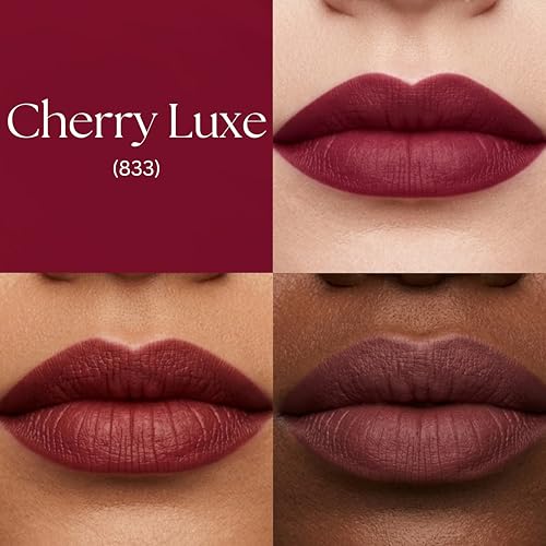 Image of BARELOVE SLAY All Day Non-Drying Liquid Lipstick for Women with Matte Finish One Swipe Application | Highly Pigmented |Smooth Glide Formula | Long Lasting | Transferproof | 12 ml | 833-CHERRY LUXE