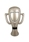 labreeze Trofeo inflable de 60 cm – Trofeo gigante inflable para decoraciones de fiesta de fútbol, accesorio para fiesta en la piscina