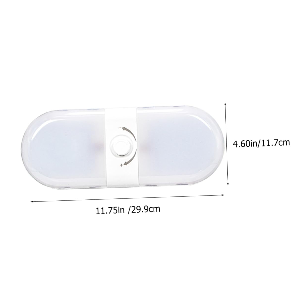 Cabilock Rv Ceiling Light 12-24v Led Interior Camper Dome Light 3 Colors Dimmable Caravan Lighting