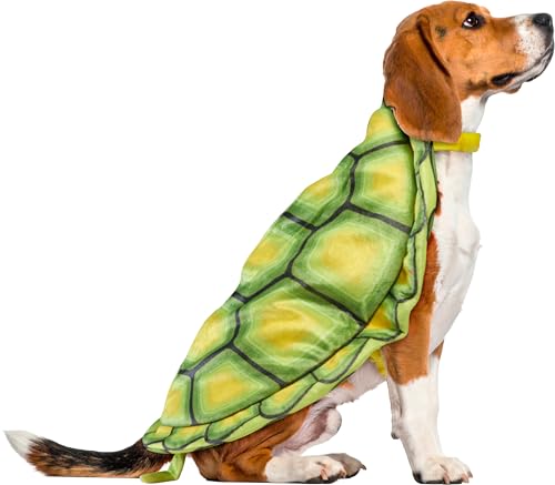 Mochila para animais de estimação com casco de tartaruga, média/grande