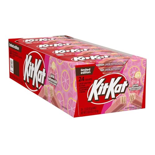 Kitkat PINK LEMONADE limited edition 42g X 24bars 1020g box, Imported from USA