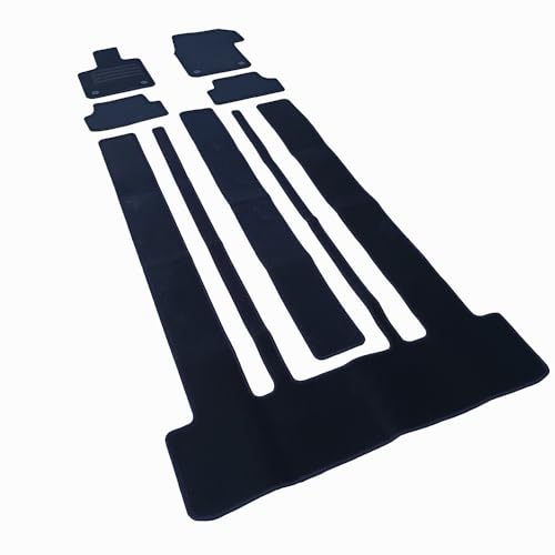 Car Lux AR07407- Alfombras Alfombrillas de moqueta Velour a Medida para VW T7 Multivan a Partir de 2021