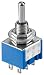 Produktbild Goobay 10023 Kippschalter Miniatur, EIN  AUS  EIN, 6 Pins, blaues Gehäuse