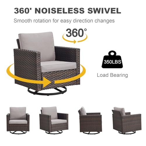 Patio-Rocker-Chair-OutdoorWicker-Chairs-Swivel-Patio-Chairs-Set-of-4-Rocking-Chairs-for-Porch-Wicker-Patio-Furniture-Sets-with-Wide-Wicker-Armrest-Brown-Beige-mos122122-2 Patio Rocker Chair OutdoorWicker Chairs Swivel Patio Chairs Set of 4 Rocking Chairs for Porch Wicker Patio Furniture Sets with Wide Wicker Armrest Brown Beige mos122122 2