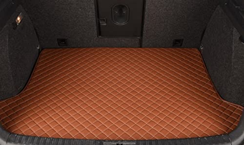 Tapis coffre Peugeot 2008 P24 cuir marron anti-tache et rayure