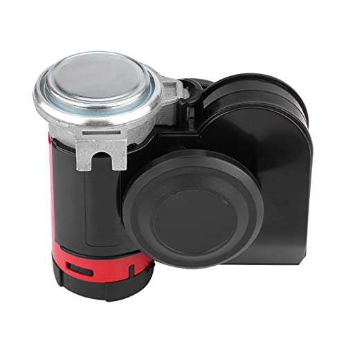 Ultra compacte dubbele luchthoorn, 12V 139DB ruwijzer kunststof elektronische slak hoorn duurzame luide elektronische slak met bevestigingsbeugel voor motorjacht boot waterdichte hoes - Image 3