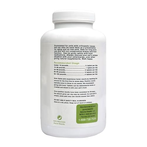 Endurapet Mobility Plus Hip And Joint Supplement For Dogs And Cats - Contains Glucosamine And Chondroitin Sulfate - 90 Chewable Tablets #TOP2