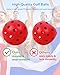 HOTWIND 6-Pack Backyard Golf Game Replacement Balls Colorful 3