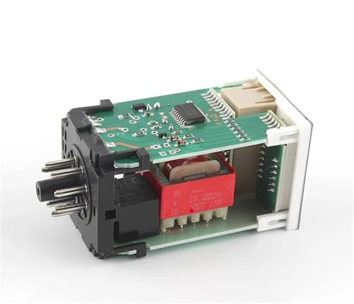 Interrupteur horaire programmable DH48S-1Z AC110V avec relais temporisé LED