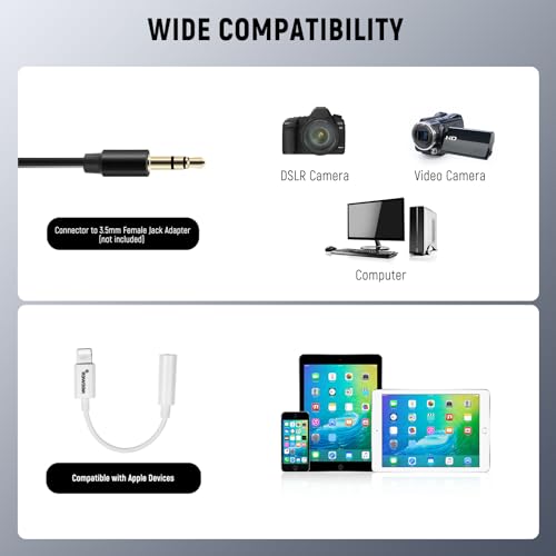 Neewer 21000098 Lavalier Lapel Microphone Compatible thumb #5