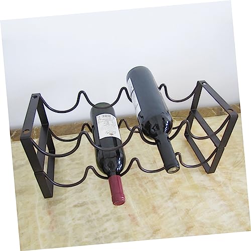 Soporte Vintage de Alambre para 4 Botellas de Vino miniatura 6