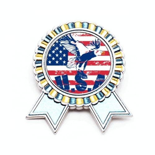 Badge broche vainqueur médaille aigle pour personnaliser vos vestes au quotidien