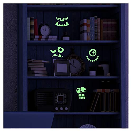Ambiance Sticker Yeux de Monstres phosphorescents - 30 x 35 cm Cover