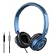Produktbild Kopfhörer auf Ohr, VOGEK Faltbare kabelgebundene on Ear Kopfhörer mit Verbessertem Bass und Stereo Sound, Headsets für TV, Handy, Laptop and andere Geräten