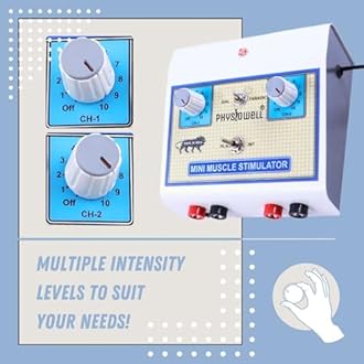 Physiotherapy Muscle Stimulator Muscle Stimulator Machine for Physiotherapy (Self-adhesive Pad)