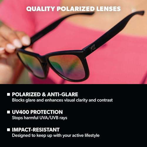 Image of Knockaround Square Polarized Sunglasses for Men & Women - UV400 Protection
