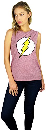 Débardeur Flash DC Comics vêtement rétro geek été pour femme
